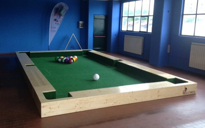 Pista cubierta de fútbol-sala